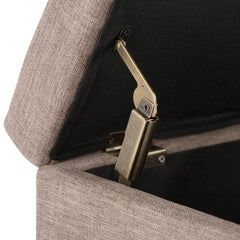 Neptune - Storage Ottoman Bench - Fawn Brown