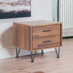 Chronicle Walnut Finish Accent Table