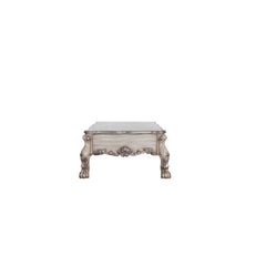 Chronos Vintage Bone White Finish Coffee Table