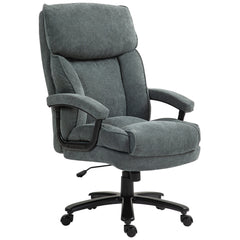 Big and Tall Executive Office Chair, Up to 450 lbs. Heavy Duty Desk Chair, Computer Chair for Heavy People, Gray