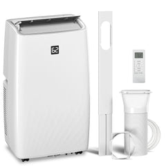 14000 BTU Portable Air Conditioner, AC Unit with Cool, Dehumidifier, Fan, 549 Sq. ft, 24H Timer On Off, Window Kit