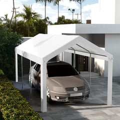 10 x 20ft Carport Roof, UV Resistant Canopy Replacement, Fits 84C-378V00 and 84C-206 Series, White