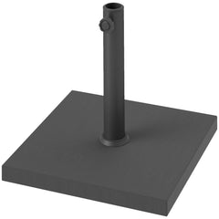 Patio Umbrella Base, 40 lbs Concrete Heavy Duty Umbrella Base, Outdoor Umbrella Stand Patio Umbrella Holder for 1.5"/1.9" Umbrella Poles for Outdoor, Lawn, Poolside, Black