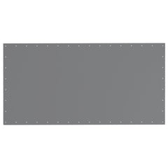 10 x 20ft Carport Roof, UV Resistant Canopy Replacement Cover with Ball Bungee Cords, Dark Gray