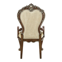 Apocalypse Antique Oak Finish Arm Chair (Set of 2)