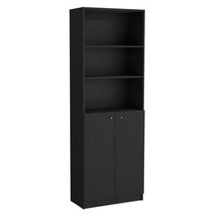 Wenge 3 Piece Living Room Set with 3 Bookcases
