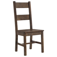 Apex Rustic Golden Brown 5-piece Dining Table Set