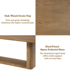 Paradise Oak Dining Table