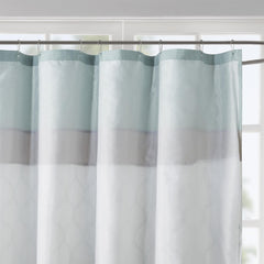 Archive and Embroidered Shower Curtain