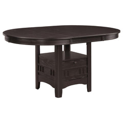 Quasar Black and Espresso 5-piece Dining Set