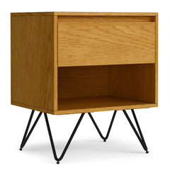 Nova 20 inch Wide Nightstand in Oak Veneer
