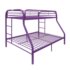 Neptune Purple Finish Twin/Full Bunk Bed