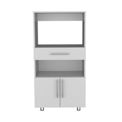 Perseus Pantry Cabinet with Microwave Stand, Multi-Functional with Drawer and 2-Door