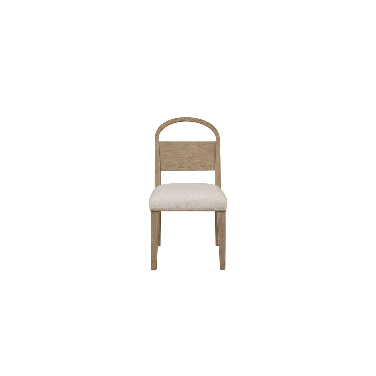 Wood Arch Back Chair - Toffee/White Sand (Set of 2)