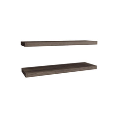 Floating Shelf Dallas, Living Room, Dark Walnut