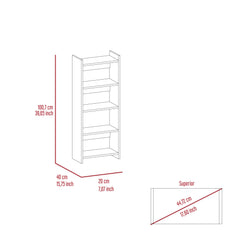 Archive Home Office Set, Single Drawer, Keyboard Tray,Bookcase -Black