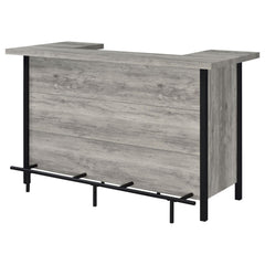 Nova Grey Driftwood Freestanding Bar Unit