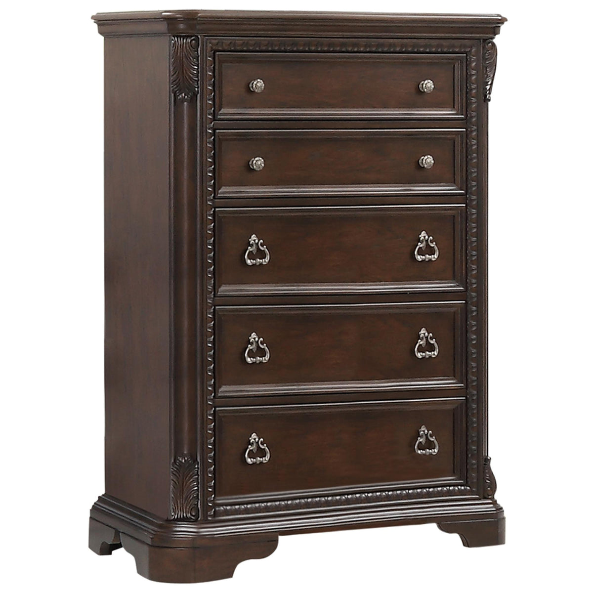 Apollo Traditional 5 Drawer Chest