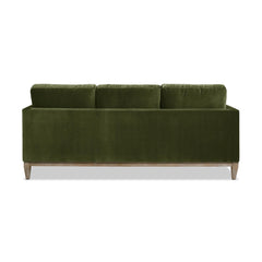 Revelation 84" Modern Farmhouse Sofa, Olive Green Performance Velvet