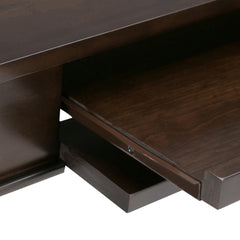 Aegisthus - Home Office Desk - Dark Tobacco Brown