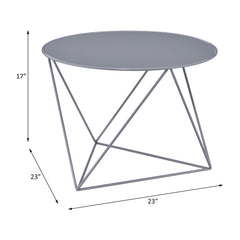 Avalon Gray color Display & Utility Accent Table