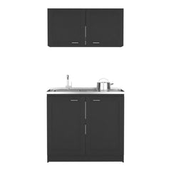 Cabinet Set Zeus, Garage, Black