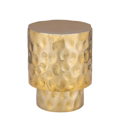 ET-90-25-16 Modern Style End Table made with Metal in Gold