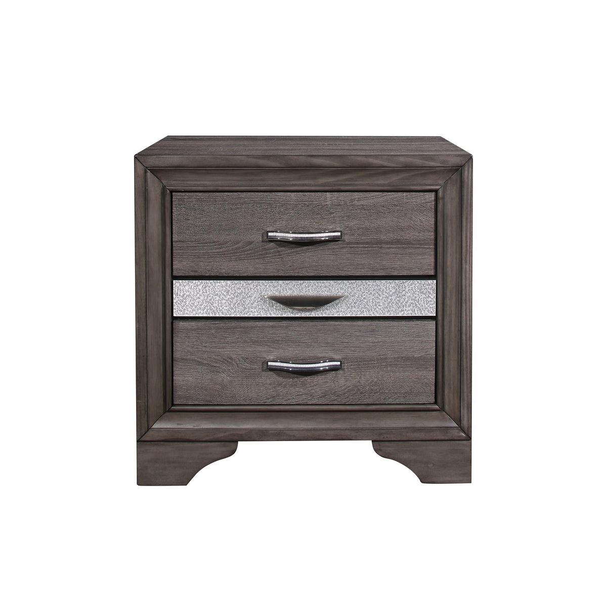 TALE SPARKLE GREY NIGHTSTAND