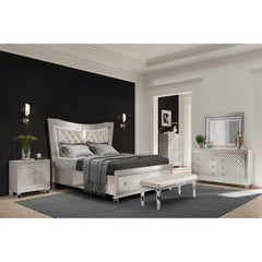SHANGRI-LA GLAM CHAMPAGNE NIGHTSTAND