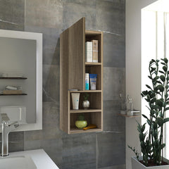 Clytemnestra Rectangle 2-Shelf Medicine Cabinet Light Oak