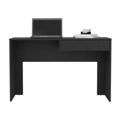 Galaxy Computer Desk with One Drawer, Black