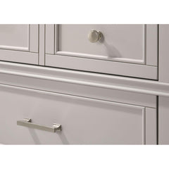 Gray 6 Drawer Dresser