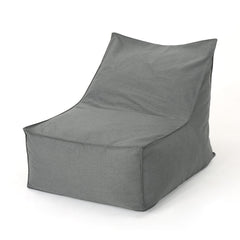 Athena 3 Ft. Water Resistant Fabric Bean Bag Chair, Dark Grey