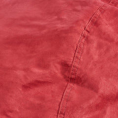 Aeneas Traditional 8 Foot Cylindrical Suede Bean Bag, Red