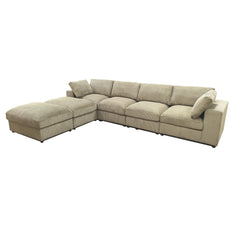 Corduroy Reversible Modular Sectional