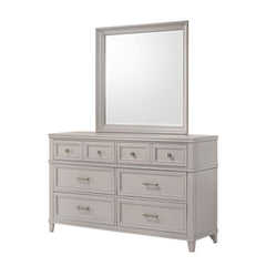 Gray 6 Drawer Dresser