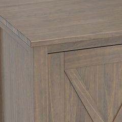 Infinity - Medium Tv stand - Smoky Brown