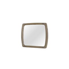English Knotty Oak Inspired Mirror with Bowties