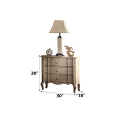 Sonata Antique Taupe Finish Nightstand
