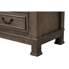Transitional Style 1pc Nightstand USB Port Felt Lined Top And Dovetail Drawers Dark Walnut Finish Bedroom Furniture