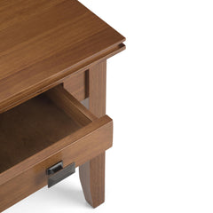 Demeter - End Table - Honey Brown