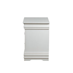 Nirvana Philippe White Finish Nightstand
