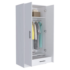 180 Armoire Beery, Bedroom, White