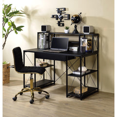 Olympus All Purpose Black Finish Writing Desk