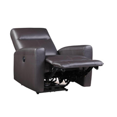Nova Brown Top Grain Leather Match Power Motion Recliner