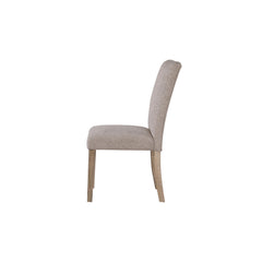 STONE DINING CHAIR - BEIGE KIT OF 2