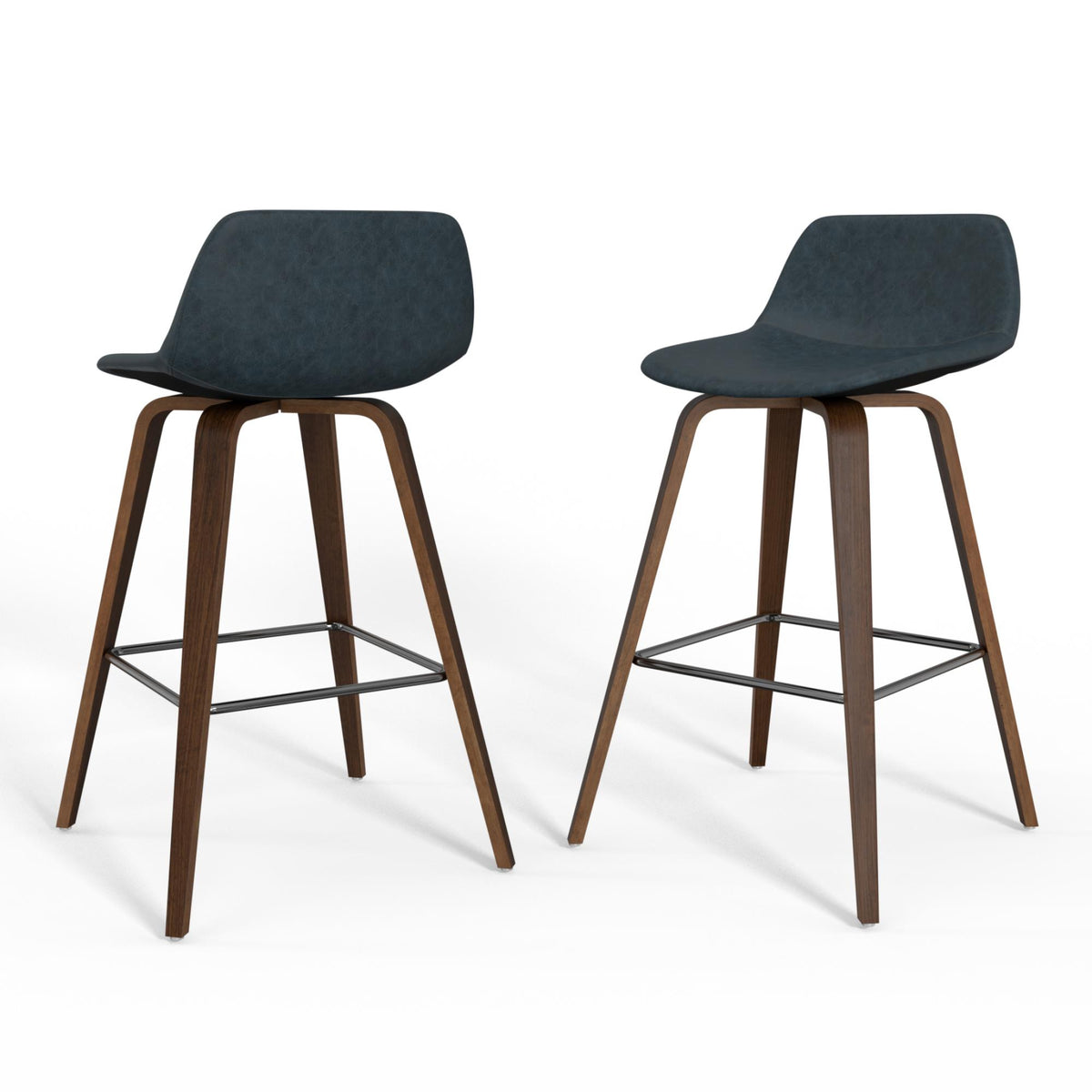 Aura Bentwood Counter/ Bar Height Stool (Set of 2)