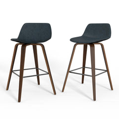 Aura Bentwood Counter/ Bar Height Stool (Set of 2)