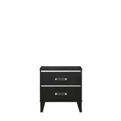 Genesis Black Finish Nightstand