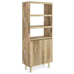 Symphony - Bookshelf with Doors - Natural